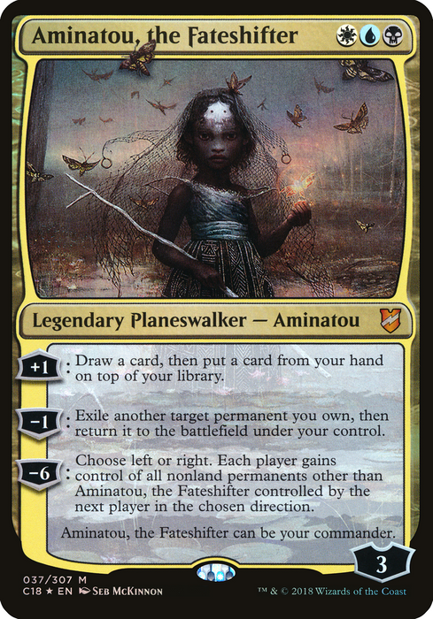 Aminatou, the Fateshifter (OVER-037) - mythic - Foil