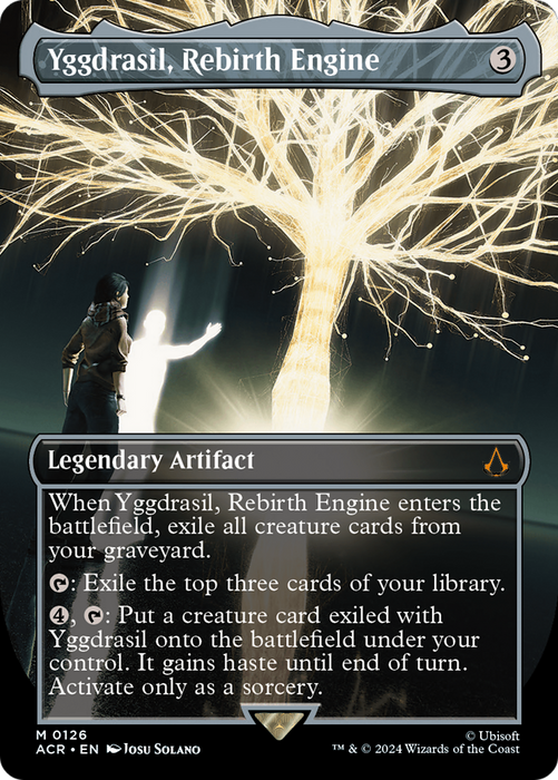 Yggdrasil, Rebirth Engine (ACR-126) - mythic (Borderless) - Foil
