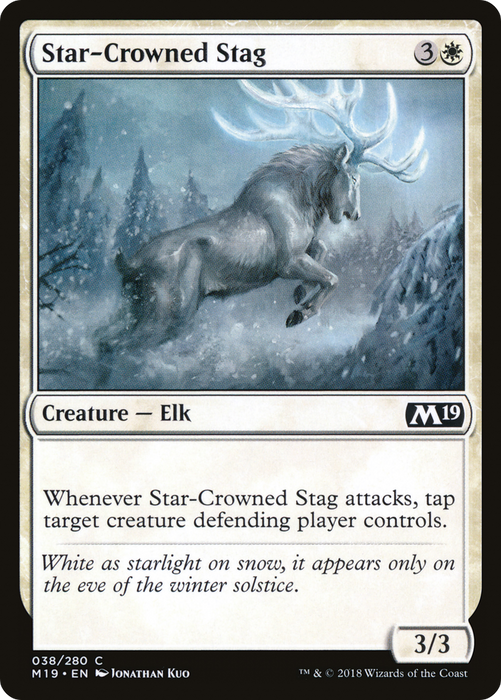 Star-Crowned Stag (M19-038) - common - Foil