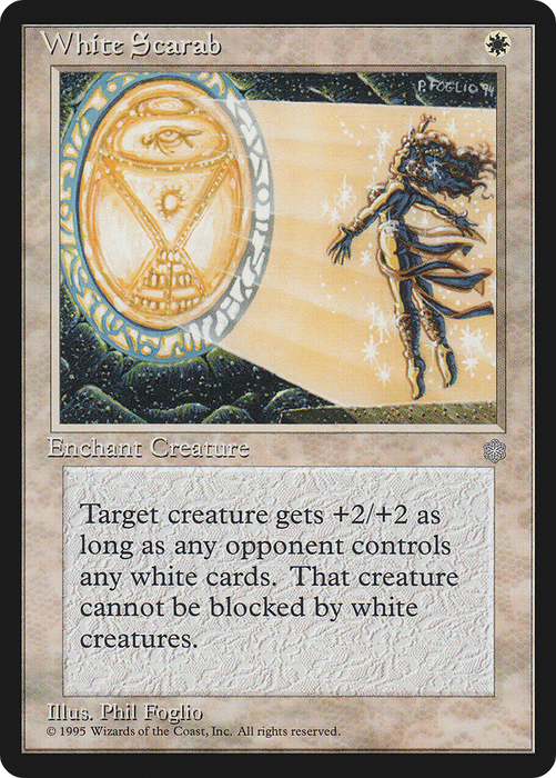 White Scarab (ICE-056) - uncommon