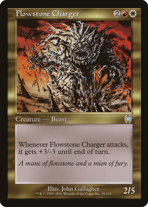 Flowstone Charger (APC-099) - uncommon