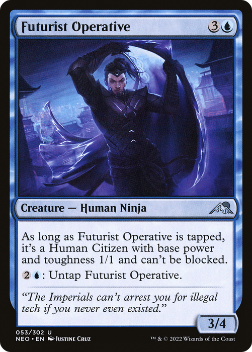 Futurist Operative (NEO-053) - uncommon