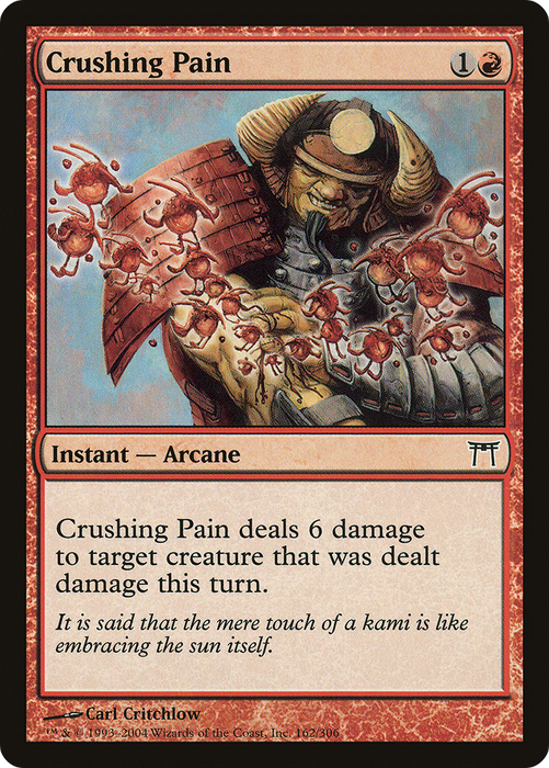 Crushing Pain (CHK-162) - common - Foil