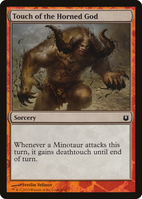 Touch of the Horned God (HERO-009) - common