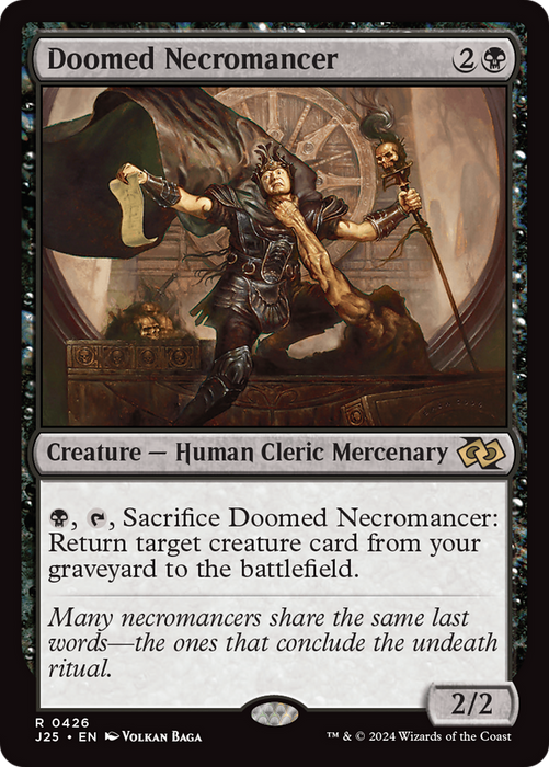 Doomed Necromancer (J25-426) - rare