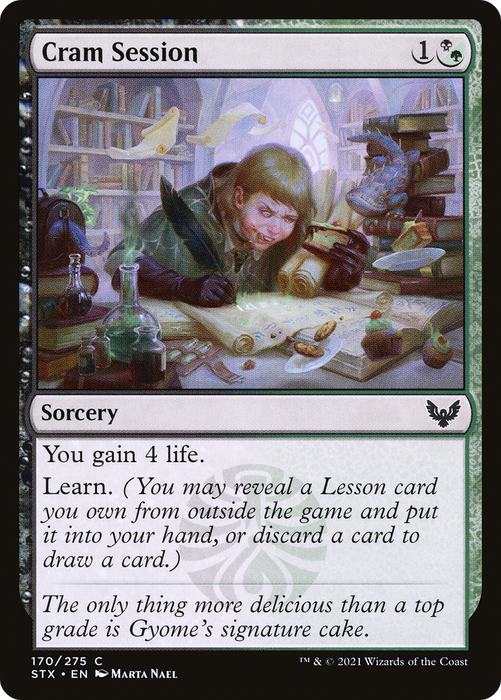 Cram Session (STX-170) - common - Foil