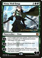 Nissa, Vital Force (PRE-163S) - mythic - Foil