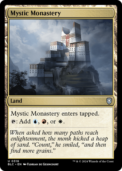 Mystic Monastery (BLC-318) - uncommon