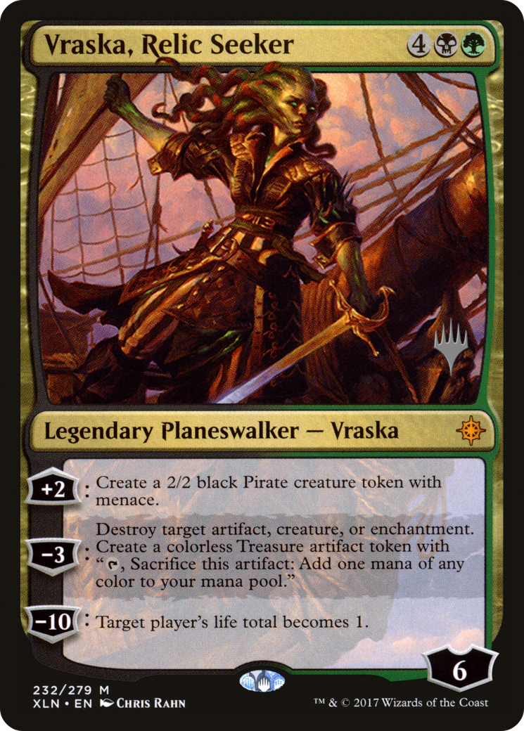 Vraska, Relic Seeker (PPM20-232P) - mythic