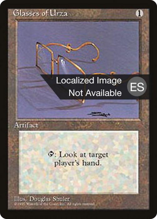 Glasses of Urza (4BB-321) - uncommon
