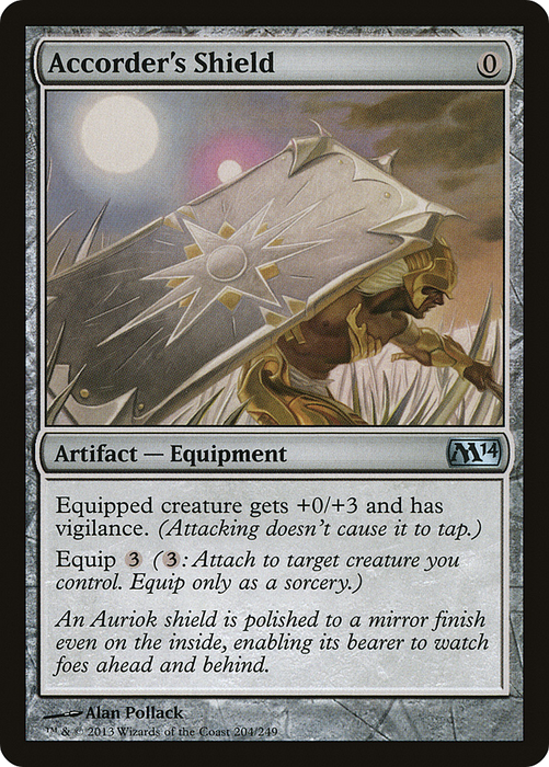 Accorder's Shield (M14-204) - uncommon - Foil