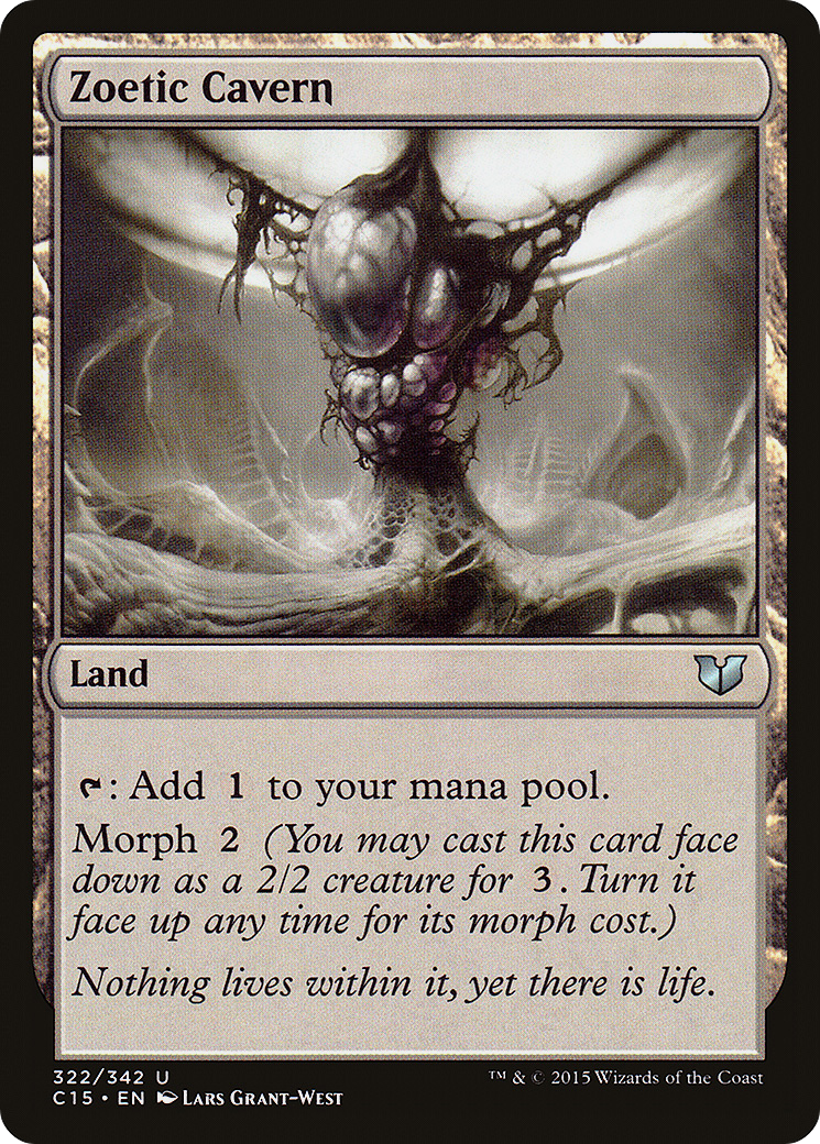 Zoetic Cavern (C15-322) - uncommon
