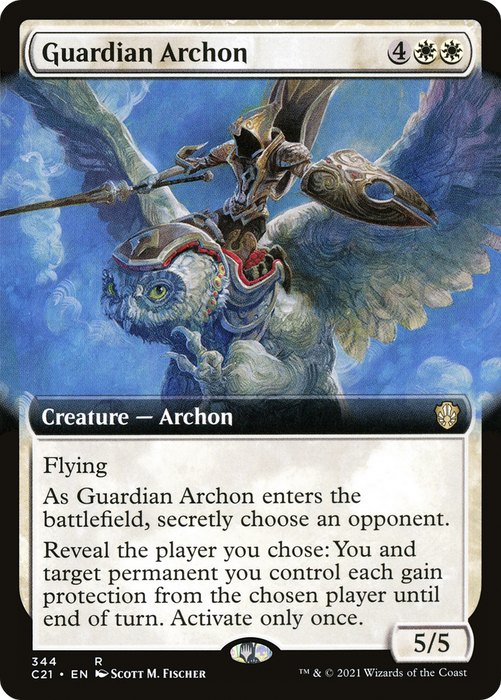 Guardian Archon (C21-344) - rare: (Extended Art)
