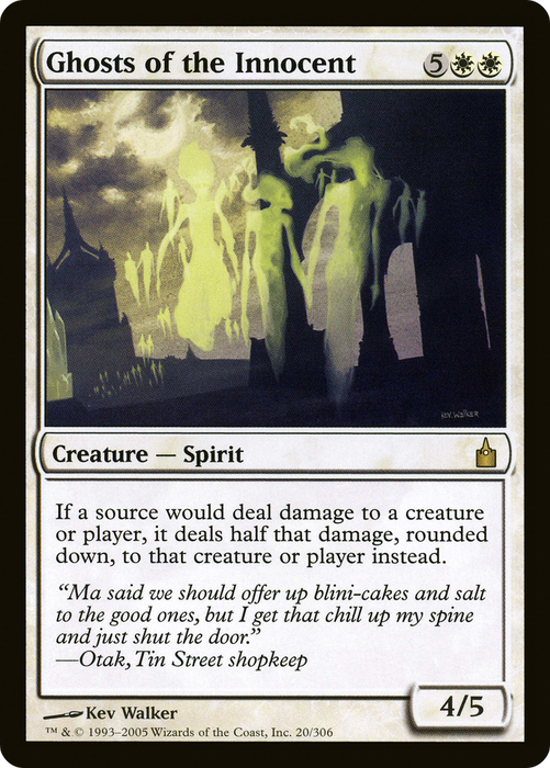 Ghosts of the Innocent (RAV-020) - rare - Foil