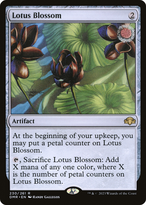 Lotus Blossom (DMR-230) - rare - Foil