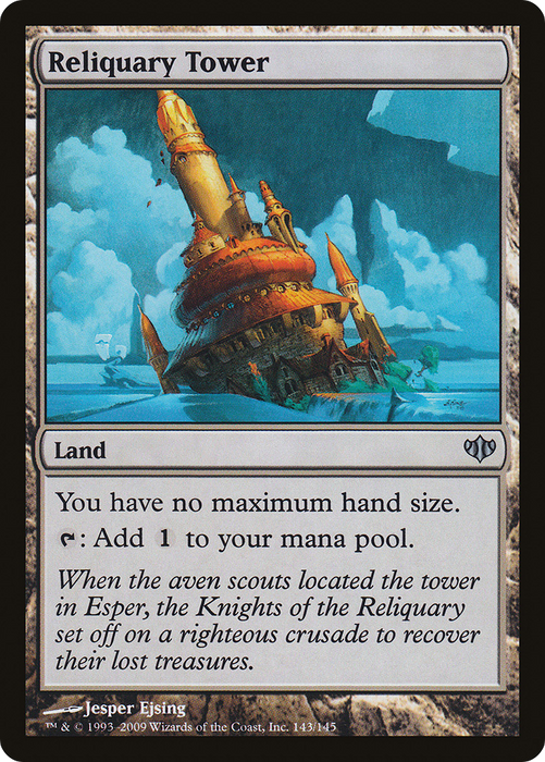 Reliquary Tower (CON-143) - uncommon - Foil