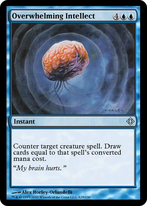 Overwhelming Intellect (TD0-A29) - uncommon