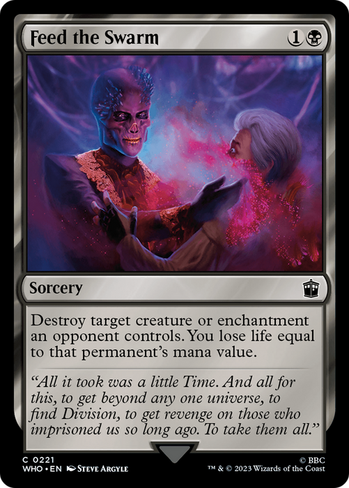 Feed the Swarm (WHO-221) - common - Foil