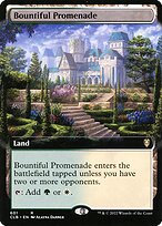 Bountiful Promenade (CLB-601) - rare: (Extended Art)