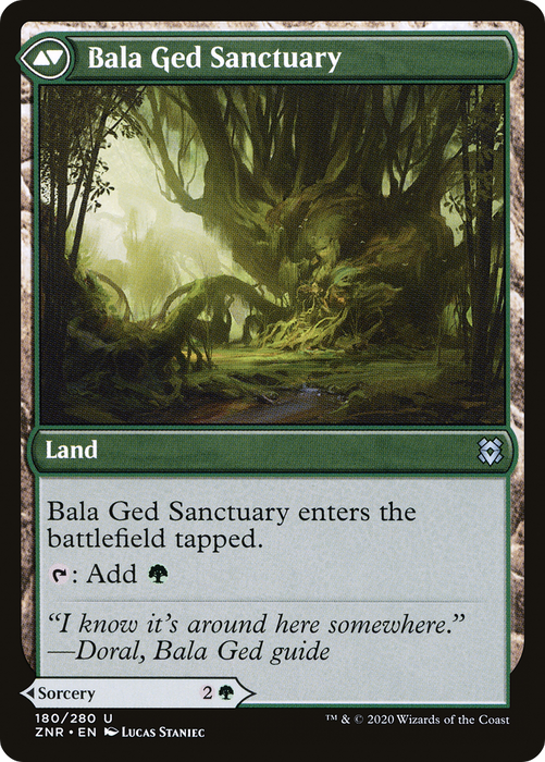 Bala Ged Recovery // Bala Ged Sanctuary (ZNR-180) - uncommon