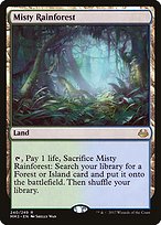Misty Rainforest (MM3-240) - rare