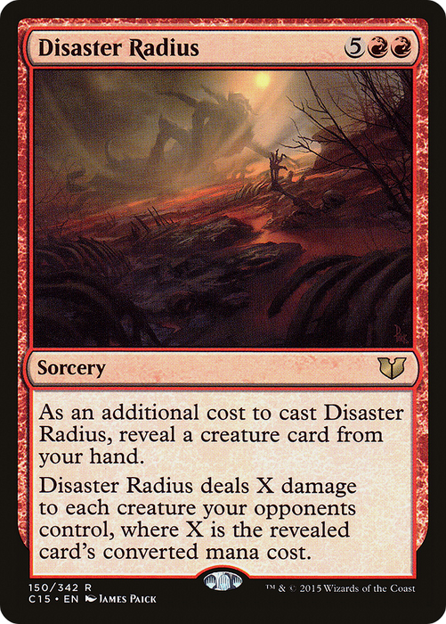 Disaster Radius (C15-150) - rare