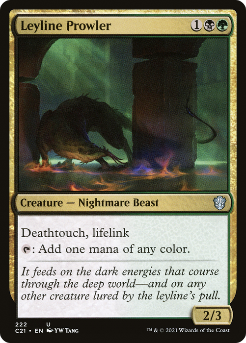Leyline Prowler (C21-222) - uncommon