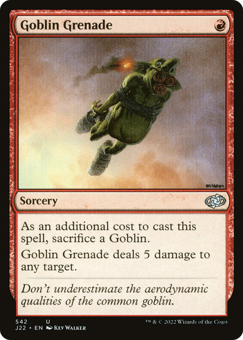 Goblin Grenade (J22-542) - uncommon