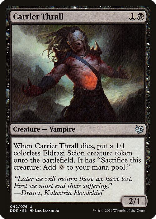 Carrier Thrall (DDR-042) - uncommon