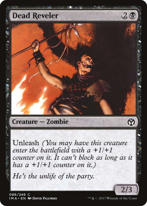Dead Reveler (IMA-086) - common - Foil