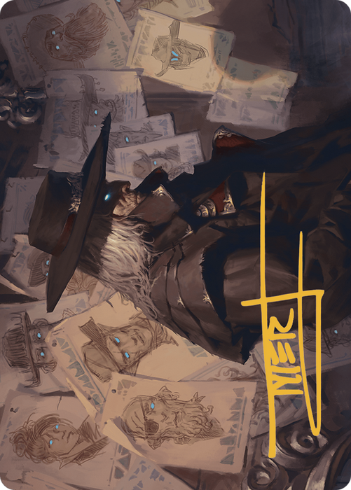 Lazav, Familiar Stranger // Lazav, Familiar Stranger (AOTJ-025) - common (Borderless)