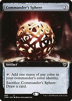 Commander's Sphere (CMR-693) - common: (Extended Art)