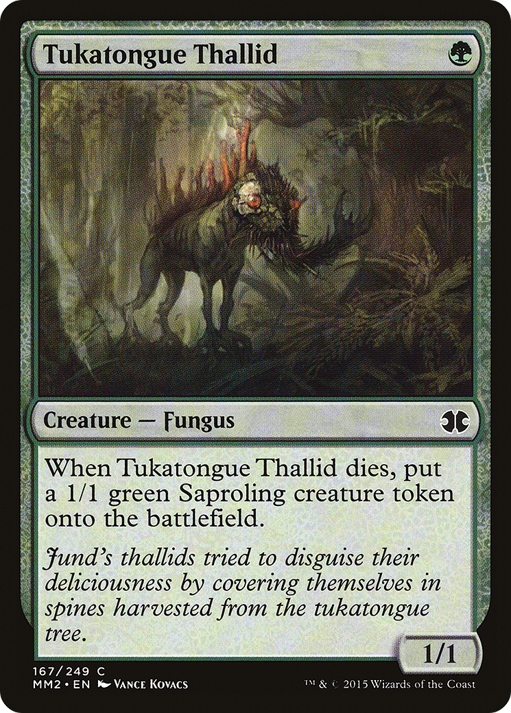 Tukatongue Thallid (MM2-167) - common - Foil