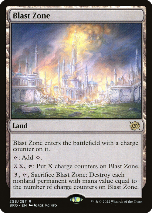 Blast Zone (BRO-258) - rare