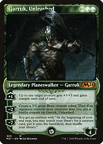 Garruk, Unleashed (M21-305) - mythic: (Showcase) - Foil