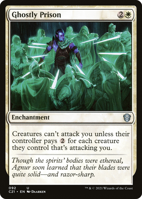 Ghostly Prison (C21-092) - uncommon