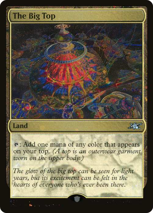 The Big Top (UNF-483) - uncommon - Foil