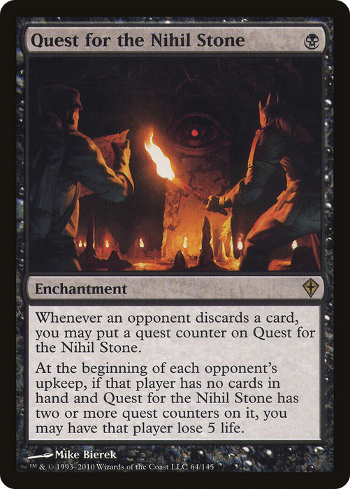 Quest for the Nihil Stone (WWK-064) - rare - Foil