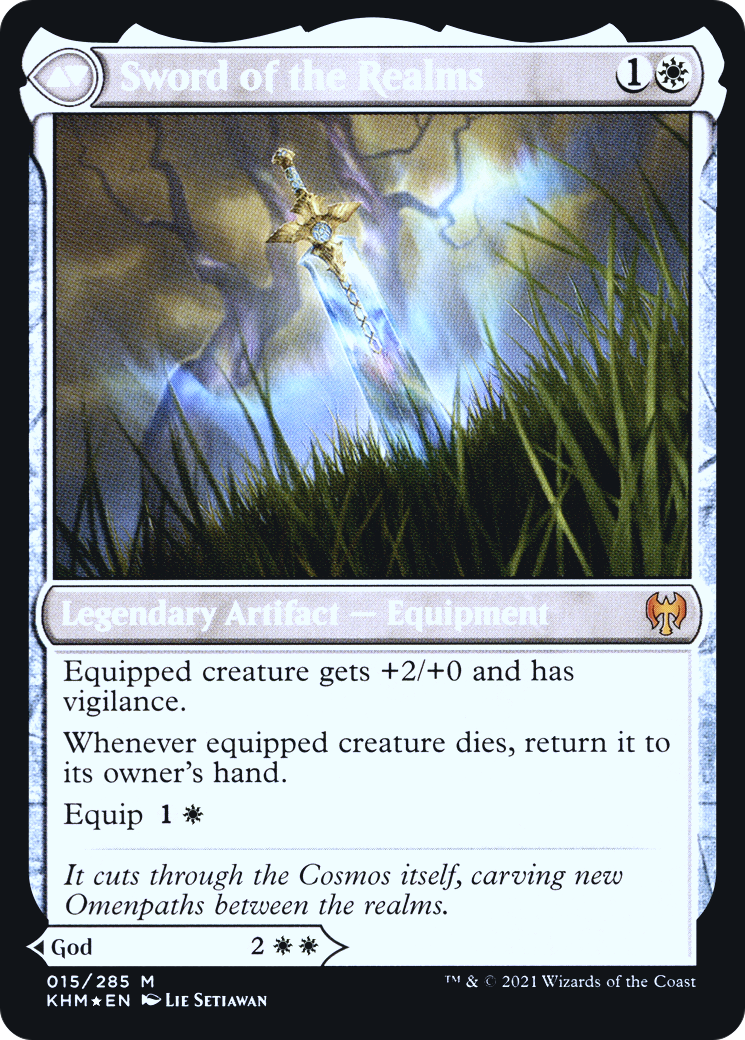 Halvar, God of Battle // Sword of the Realms (PRE-15S) - mythic - Foil
