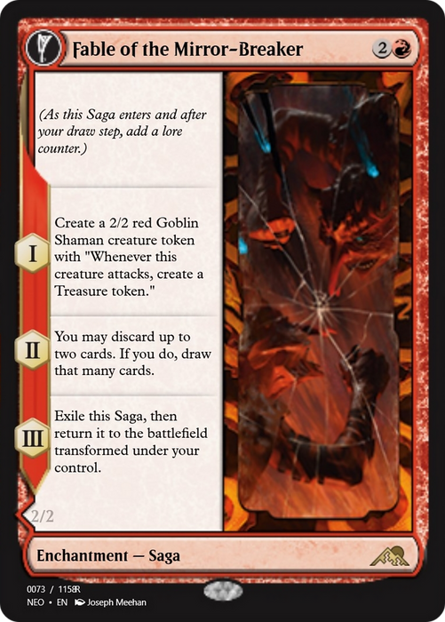 Fable of the Mirror-Breaker // Reflection of Kiki-Jiki (PRM-98009) - rare: (enchantment) - Foil