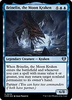 Brinelin, the Moon Kraken (CMM-078) - uncommon - Foil