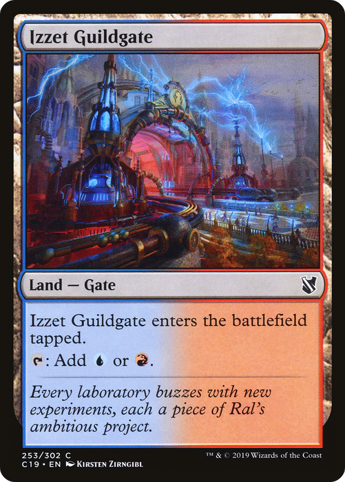 Izzet Guildgate (C19-253) - common
