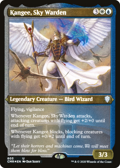 Kangee, Sky Warden (CMR-603) - uncommon - Foil