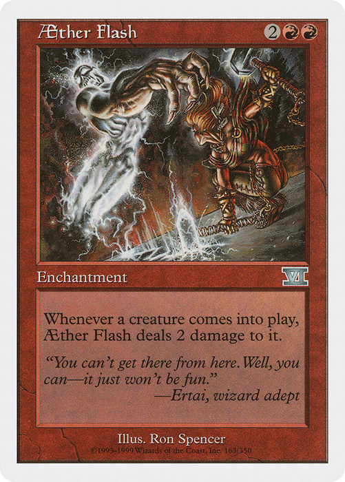 Aether Flash (6ED-163) - uncommon