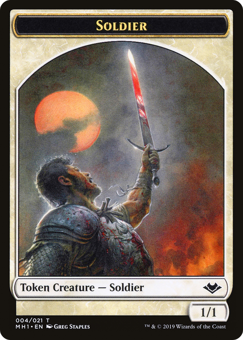 Soldier (TMH1-004) - common - Foil