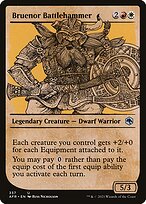 Bruenor Battlehammer (AFR-337) - uncommon: (Showcase) - Foil