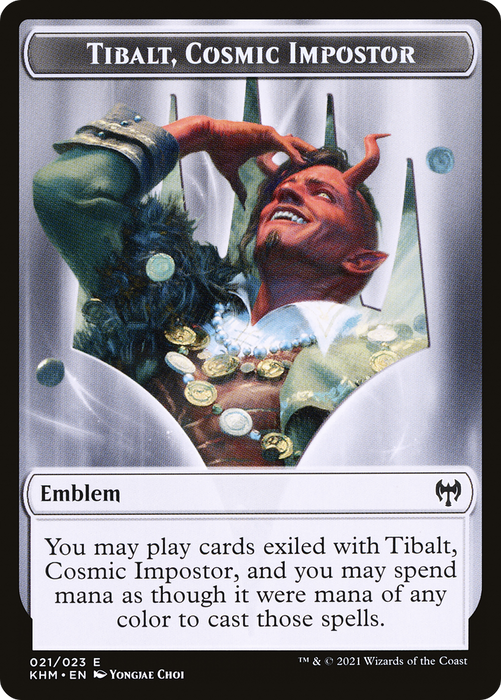 Tibalt, Cosmic Impostor Emblem (TKHM-021) - common
