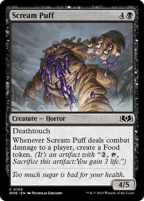 Scream Puff (WOE-105) - common - Foil