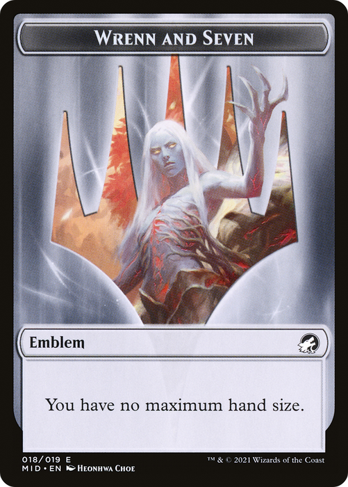 Wrenn and Seven Emblem (TMID-018) - common - Foil