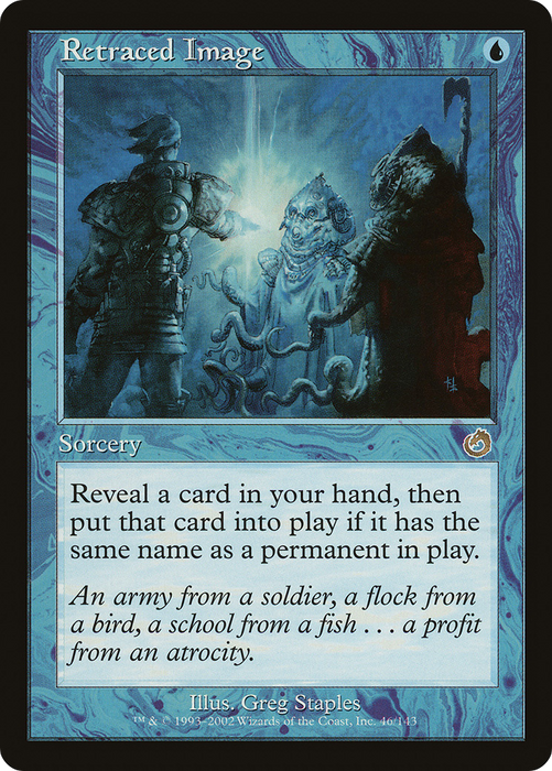 Retraced Image (TOR-046) - rare - Foil
